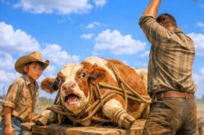 “NO LO HAGAS ESO, POR EL AMOR DE DIOS”, GRITÓ EL NIÑO POBRE VAQUERO, Y LO QUE SUCEDIÓ A CONTINUACIÓN
