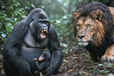 Una Gorila Dio a Luz Sola en la Selva… Pero Lo Que Sucedió Después Fue Impensable