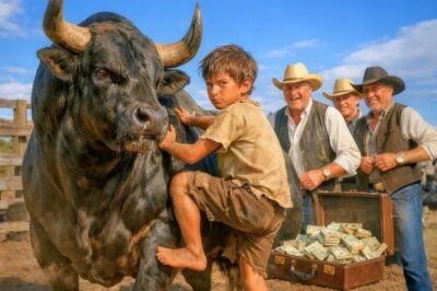10 MILLONES PARA QUIEN SE SUBA AL TORO, SE RÍO EL HACENDADO, HASTA QUE EL HUMILDE MUCACHO HIZO LO…