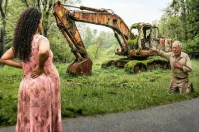 La Viuda Embarazada Vio a Un Anciano Llorando Cerca de un Tractor Abandonado — Se Conmovió Mucho.
