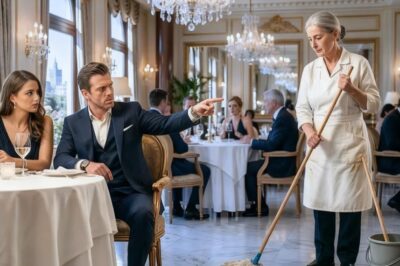 “Ella No Es Nadie” — Su Hijo Millonario La Humilló… Sin Saber Que Era La Dueña Del Restaurante