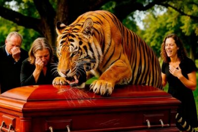 Todos Lloraban en El Funeral… Hasta Que Apareció Un Tigre Y Ocurrió Algo Inexplicable
