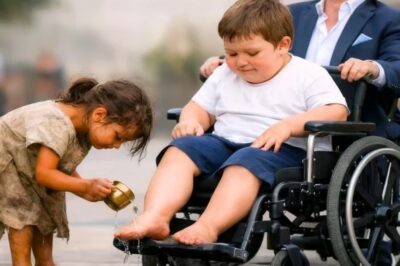 VOY A DERRAMAR AGUA BENDITA Y VAS A VOLVER A CAMINAR… Y EL PAPÁ RICO SE RIÓ, PERO…