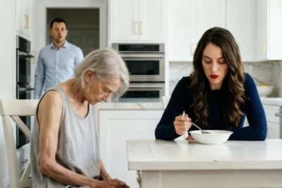 El hijo millonario llegó a casa antes y descubrió lo que su esposa le hacía a su madre en cocina