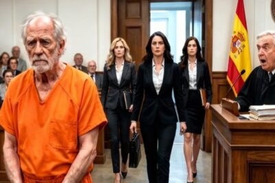 Conserje pobre crió solo a tres niñas huérfanas—20 años después, entraron al tribunal…para defenderl