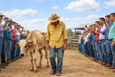 Rieron cuando se llevó la vaca más MAGRA del remate… pero escondía algo increíble…