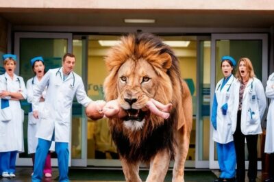 Un León Trajo a Un Bebe Al Hospital Y La Enfermera Quedo Llorando y No Lo Podía Creer