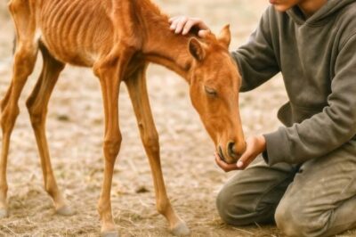 UN CABALLO CIEGO FUE ABANDONADO, HASTA QUE UN JOVEN DE LA CALLE HIZO ALGO QUE NADIE IMAGINABA…