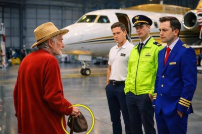 ESE JET PRIVADO, ES MÍO DIJO EL ANCIANO, SIN LEVANTAR LA VOZ