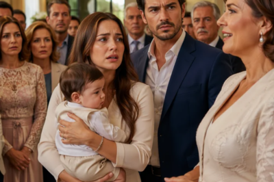 Durante el bautizo de mi hija, mi suegra sonrió orgullosamente y anunció delante de toda la familia…