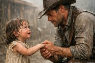“Por favor, sé mi papá hasta que ella regrese”, susurró la niña perdida; el ranchero dudó…
